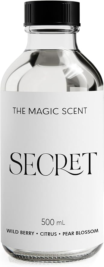 The Magic Scent Secret Diffuser Oil - Hotel & Home Luxury Scents - Diffuser Oil Scents for Home Designed for Use in All Diffusers - 16.9 fl oz, 500 mL