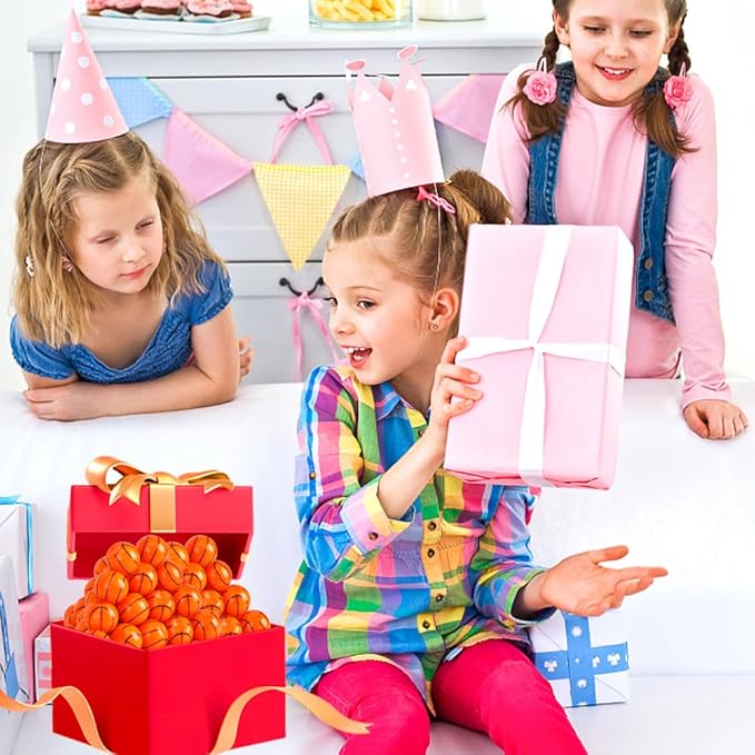 42 Pack Basketball Party Favors for Kids 8-12, Mini Fidget Spinners Toys Bulk Fidget Toys Anxiety Adults Goodie Bag Stuffers Christmas Birthday Party Gifts Treasure Box Classroom Prizes