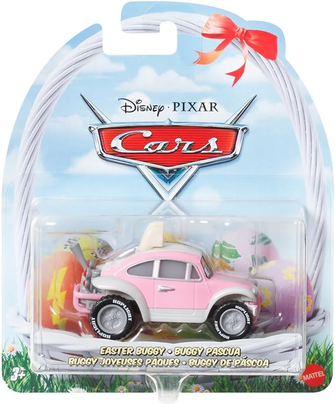 Disney Pixar Cars Easter Diecast Vehicles, 6-Pack Collection, Lightning McQueen, Mater, Holiday Theme HTY61-963C