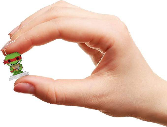 Funko Bitty POP! Teenage Mutant Ninja Turtles (TMNT) - Shredder, 4-Pack - 8-Bit Raphael, 8-Bit Donatello, 8-Bit Leonardo and A Surprise Mystery Mini Figure - 0.9 Inch (2.2 Cm) Collectable - Gift Idea