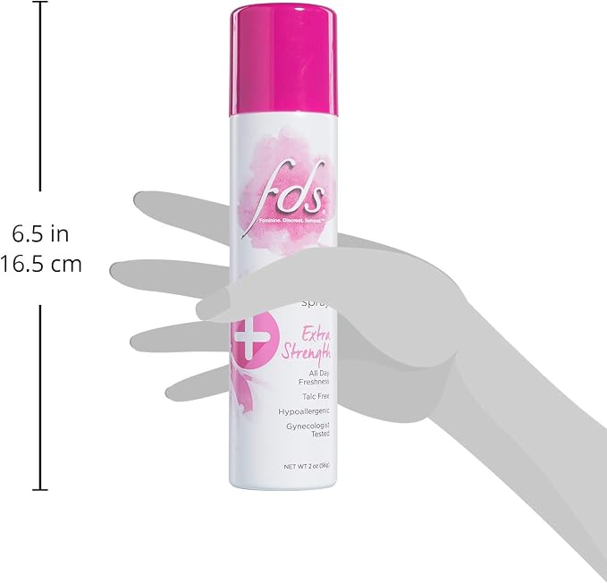 FDS Intimate Deodorant Spray All Day Freshness Variety Pack, Shower Fresh and Delicate Breeze, 2 Ounce Bottles, 3 Count