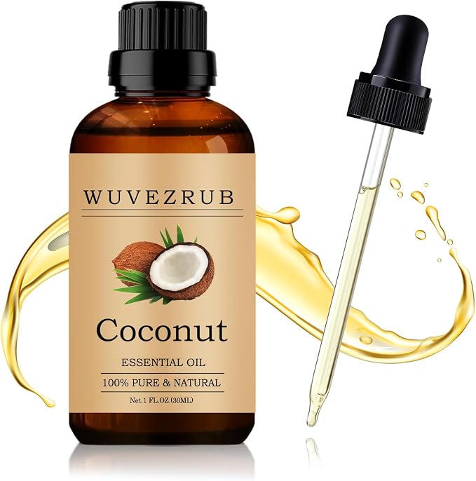 Coconut Essential Oil 30ML - 100% Pure and Natural Oils for Aromatherapy Diffuser - 1 Fl Oz/Coconut