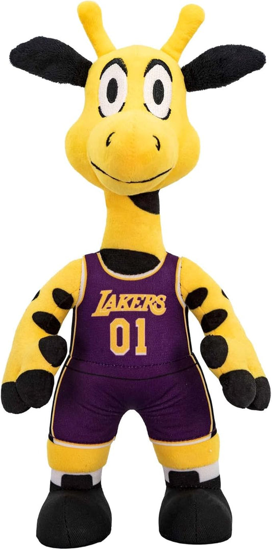 Bleacher Creatures Los Angeles Lakers Giraffe 10" Mascot Plush Figure- A Mascot for Play or Display