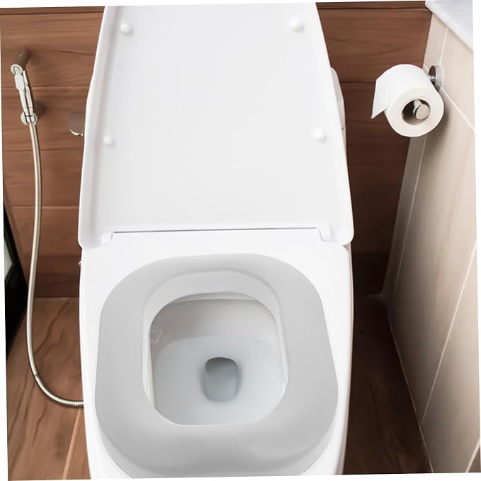 VANZACK Toilet Seat Accessories Pu Mat for Boy Girl's Bathroom Padded Seat Cover for Potty Training
