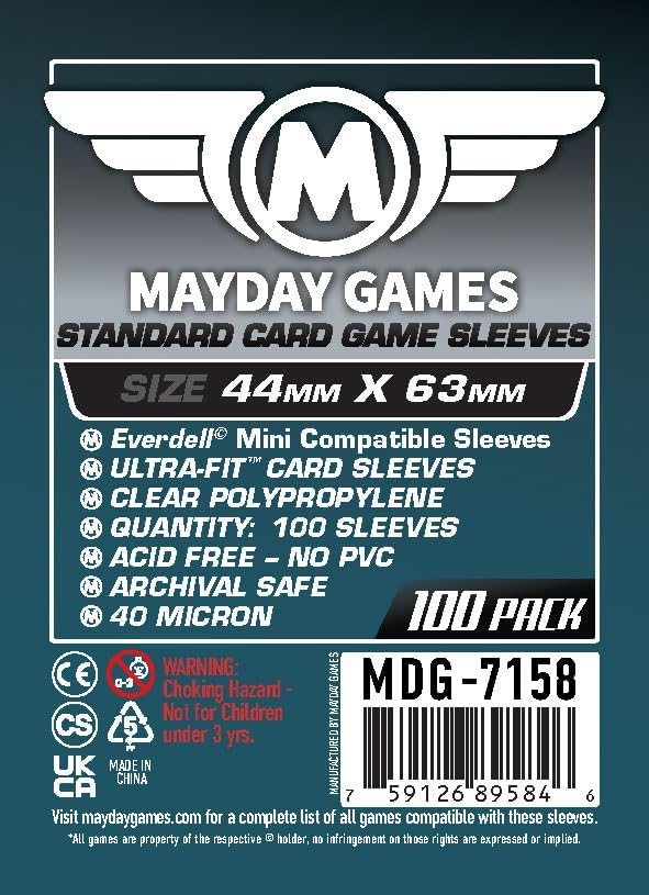 Mayday Games Beast -Standard Compatible Card Sleeve Bundle