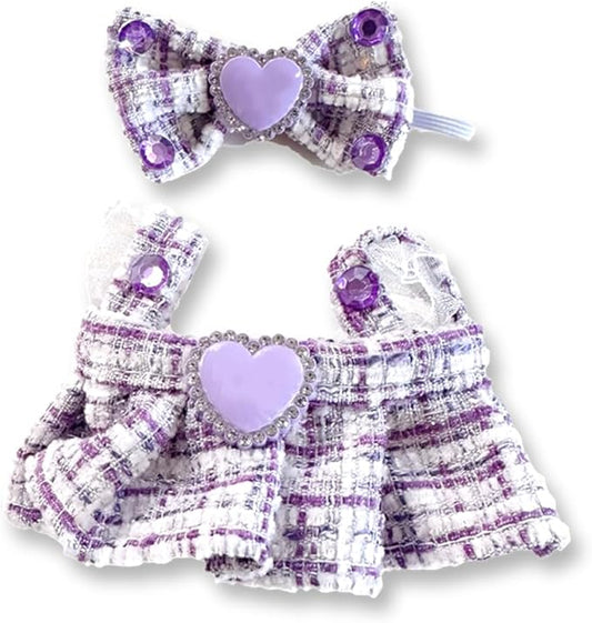 17 cm Doll Clothes - 6.7 Inches Cute Dolls Dress - Premium Fashion Accessories, Luxury Chic Doll Clothes & Style Bundle,Gifts for Lovers(Style I)