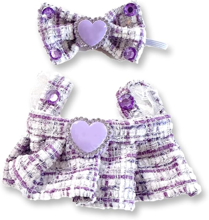 17 cm Doll Clothes - 6.7 Inches Cute Dolls Dress - Premium Fashion Accessories, Luxury Chic Doll Clothes & Style Bundle,Gifts for Lovers(Style I)