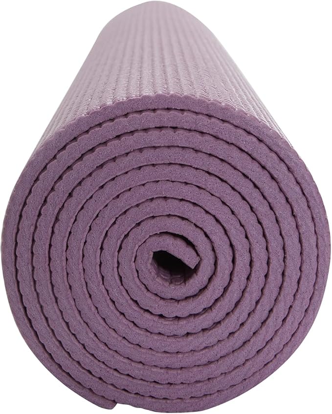 Everyday Yoga Deluxe Mat, Spacious 72"x24" Non-Slip Yoga Mat for Comfortable Home Workouts, 3-5mm Extra Thick