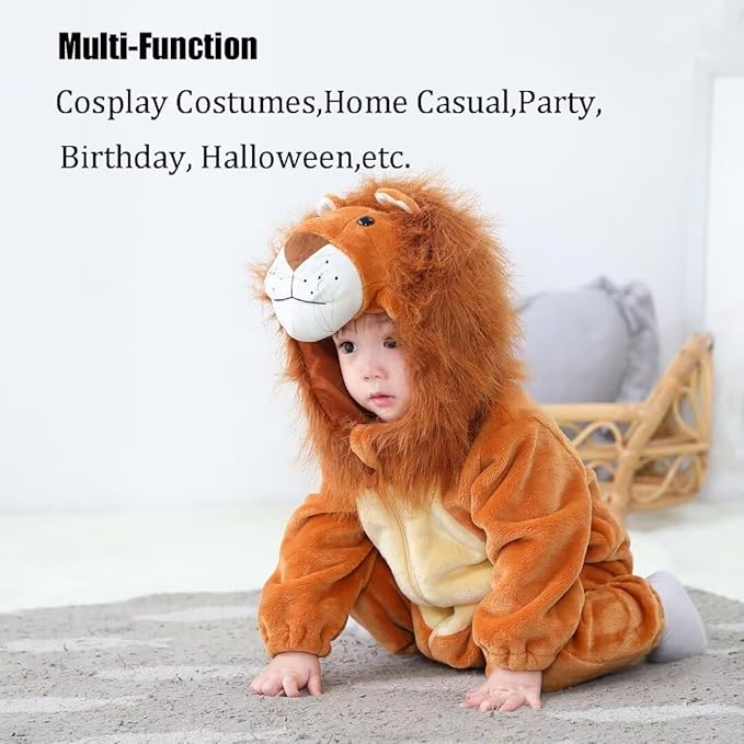 Baby Animal Costumes Unisex Toddler Outfit Halloween Dress Up Romper