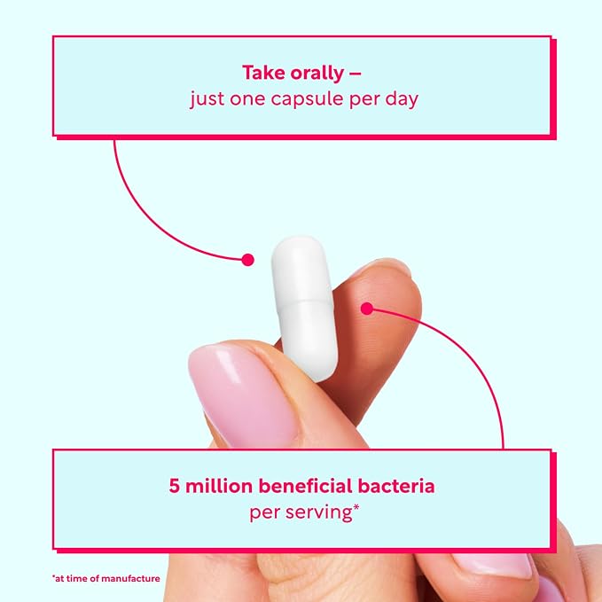 RepHresh Pro-B Vaginal Probiotic Supplement, pH Balance, Probiotics for Women, Balances Yeast and Bacteria to Maintain Feminine Health, Daily Oral Capsules, 30 Count | Probiotics for Women, Balances Yeast and Bacteria to Maintain Feminine Health, Daily...
