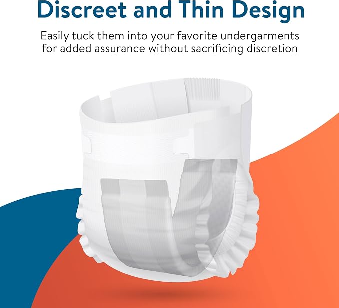 Inspire Incontinence Booster Pads Super Absorbent Absorbs Over 5 Cups | Liner Women and Men | Inserts for Adult Diapers Overnight 88 Count