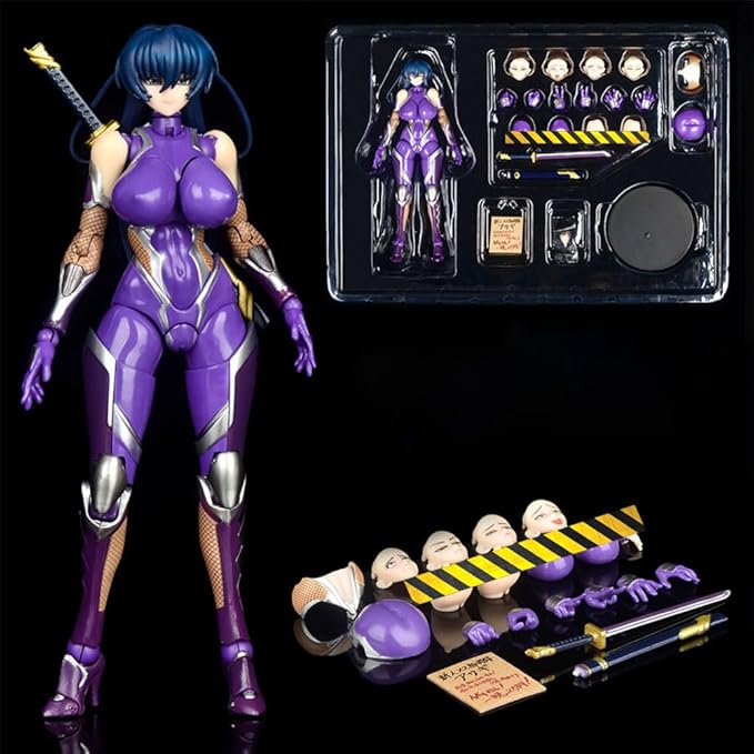 Igawa Asagi Action Figure Movable Joint Models 6.3" Interchangeable Parts Original Painting Anime Figure Desktop Decoration Collections