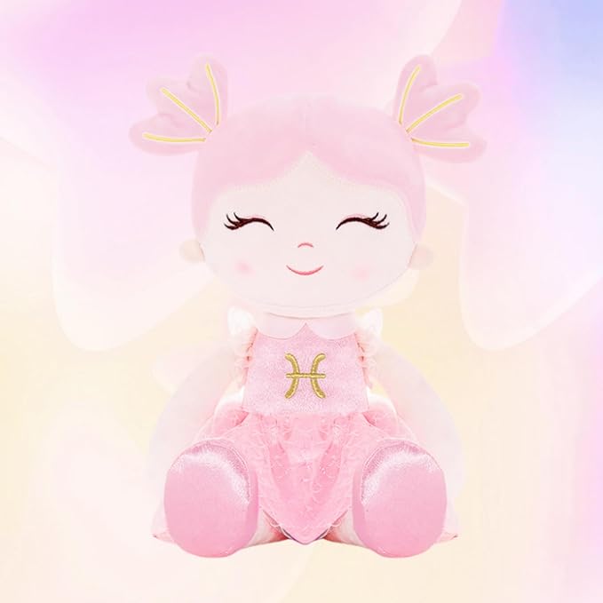 Baby Girl Gifts Plush Dolls Constellations Zodiac Doll Birthday Gift 17 inches Pisces
