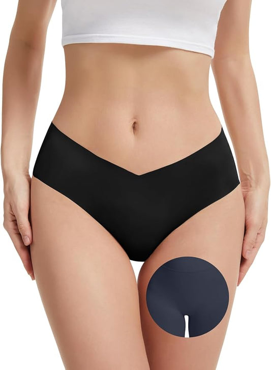 Camel Toe Underwear for Women Seamless Underwear No Show Camel Toe Concealer Invisible Workout Gym Yoga Panties