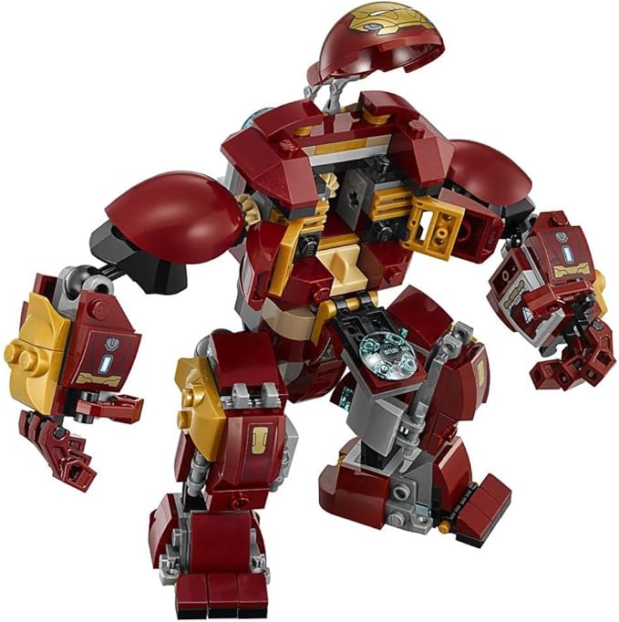 LEGO Marvel Super Heroes Avengers: Infinity War The Hulkbuster Smash-Up 76104 Building Kit features Proxima Midnight, Outrider, and Bruce Banner figures (375 Pieces)