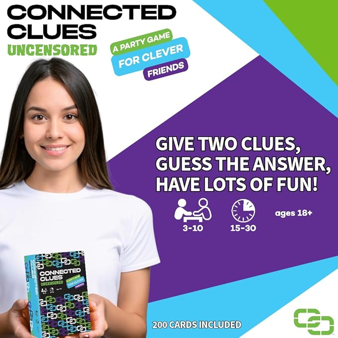 Uncensored - A Party Game for Clever Friends | Phrase Guessing Fun Based on The Popular Before and After Game Show Category | Play Standalone or Mix with Base Game
