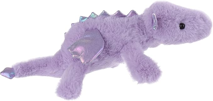 Apricot Lamb Toys Plush Purple Lying Dragon Dinosaur Stuffed Animal Soft Cuddly Perfect for Child (Purple Dragon,15 Inches)