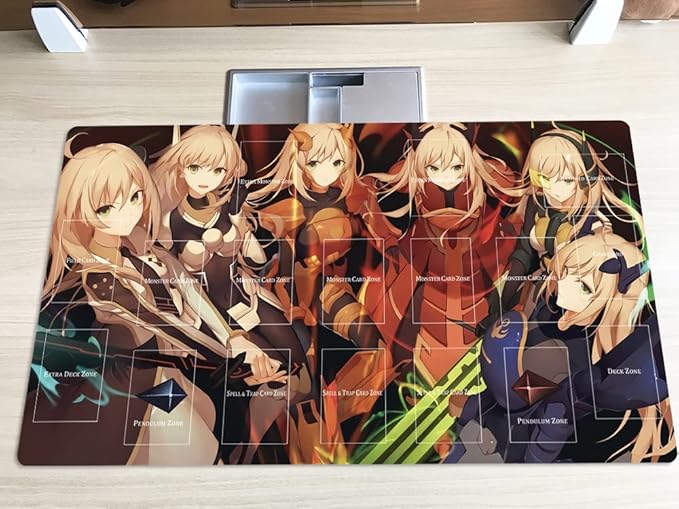 New Girl Playmat Sky Striker Ace - Raye CCG TCG Trading Card Game Mat + Free Bag (ZD014-487-A)