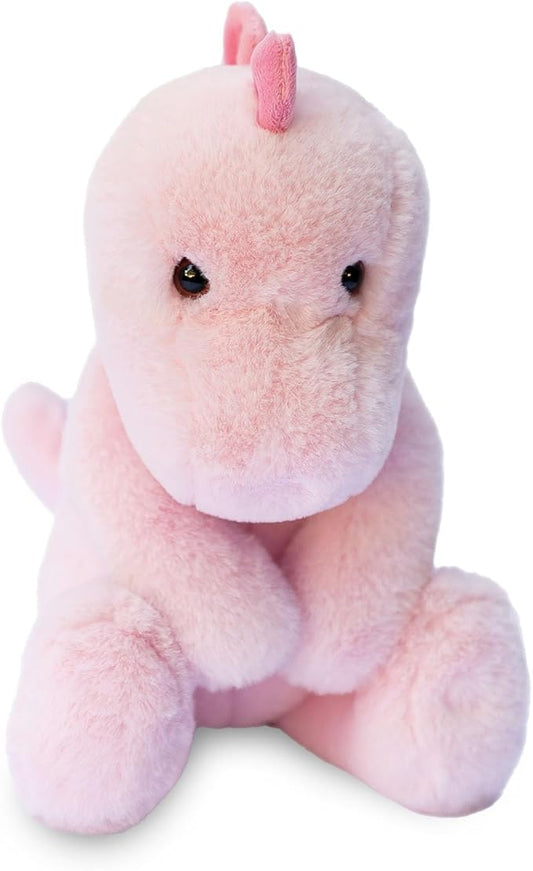 World's Softest Plush Pink Dino, Lushee, Large, 16" Stuffed Animal for Baby, Toddler, Kids, Adults - Dino Plush Toy-Adorable Toy Made from Kid-Friendly, Quality Materials
