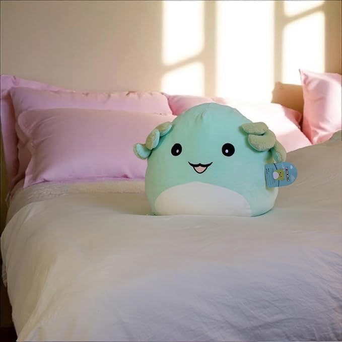 29-Inch Jumbo Axolotl Plush – Giant Stuffed Animal Toy for Kids & Adults – Soft Kawaii Squishy Plushie Pillow – Cute Axolotl Gift for Girls, Boys, Bedroom Decor
