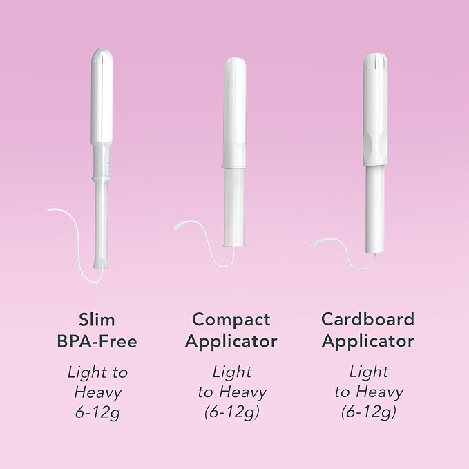 Rael Tampons, Compact Applicator - Made with Organic Cotton, Heavy Absorbency, BPA-Free, Chlorine Free, Leak Locker Technology (36 Count, Super)