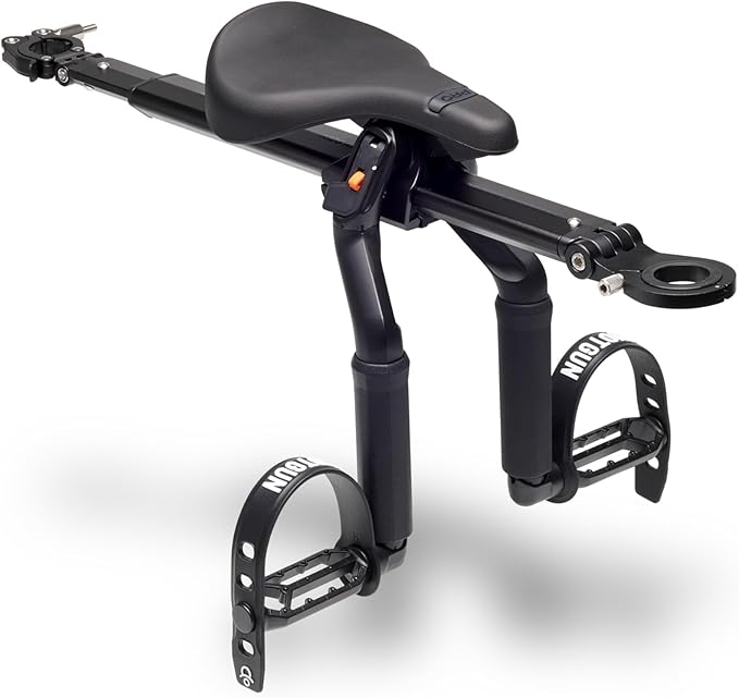 Kids Ride Shotgun - Child Bike Seat & Handlebar Combos - Front Mounted, for Children Aged 2~5 Years, Fits Most Adult Modern Mountain Bikes, Adjustable for Comfort