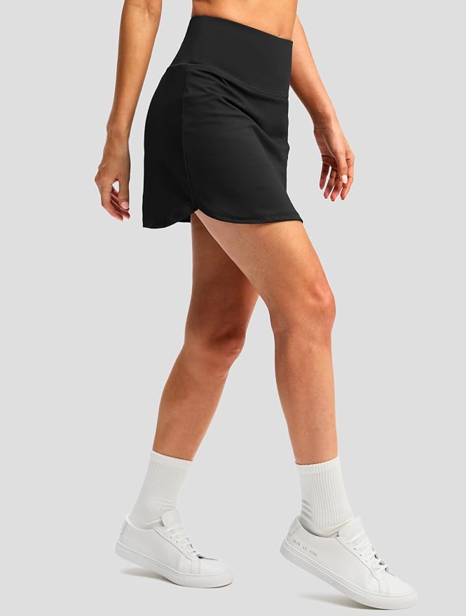 G Gradual 16"/18" Skorts for Women Golf Skirt with 2 Pockets Summer Casual | Built-In Shorts, High Waist, Soft 4-Way Stretch, Breathable Mesh Liner, Tennis Pickleball Athletic Wear, Easy To Match