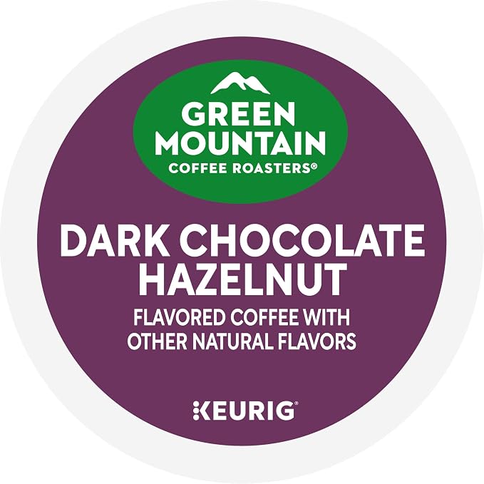 Green Mountain Coffee Roasters Dark Chocolate Hazelnut Coffee, Keurig Single Serve K-Cup Pods, 96 Count