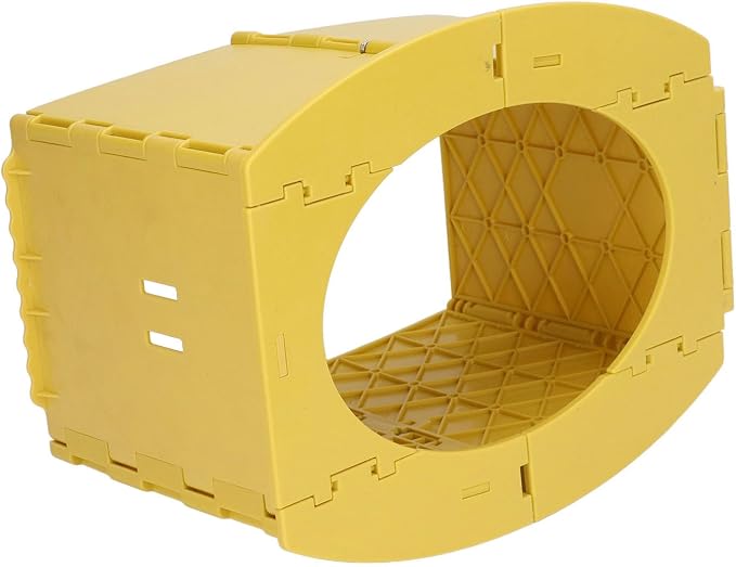 KIMISS Foldable Portable Toddler Potty - Travel & Camping Baby Toilet for Easy on Long Drives (Yellow)