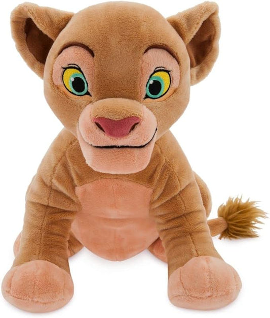 DISNEY STORE Official Nala Medium Soft Toy for Kids, Cuddly Character with Fuzzy Texture and Embroidered Details, Furry Tail Tuft, Disney Plushy Suitable for All Ages.