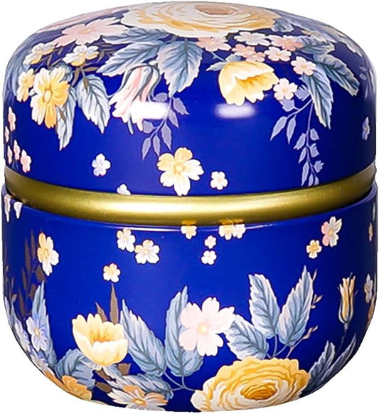 Topwon Powder Case with Powder Puff for Body Powder Container Dusting Powder Case for Baby&Mom (Flower)
