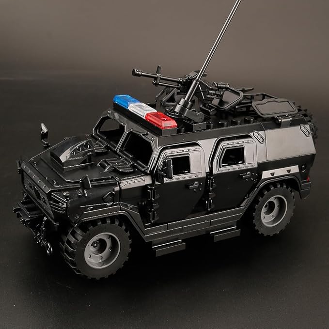 Military Car Building Blocks Toy Set, 2 in 1 Style Bricks Car, Battle Building Blocks Compatible with Major Brand