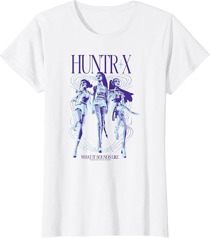 Kpop Demon Hunters Halloween Huntrix What It Sounds Like T-Shirt
