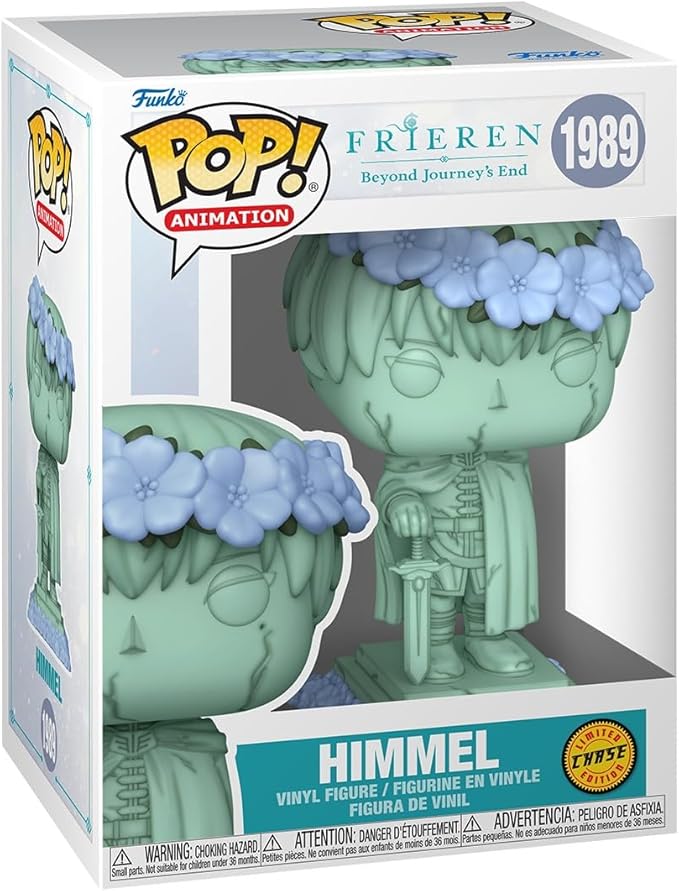 Funko Pop! Animation: Frieren Beyond Journeys End - Himmel - 1/6 Odds for Rare Chase Variant - Collectable Vinyl Figure - Gift Idea - Official Merchandise - Toys for Kids & Adults - Anime Fans
