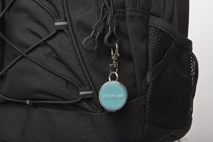Pinch Me Therapy Dough Locket Combo - Holistic Aromatherapy Stress Relieving Putty – .3oz Clip-On Locket Scent + 3oz Dough Ocean