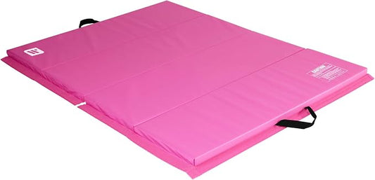 We Sell Mats - 4 ft x 6 ft x 2 - Personal Fitness & Exercise Mat for Home Workout - Lightweight and Folds for Carrying – All Purpose Gym Mat – Thick Mat for Yoga, Pilates, Stretches, Floor Exercises