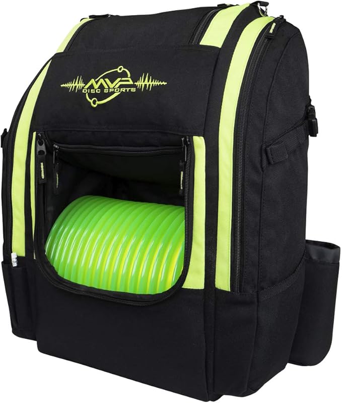 MVP Disc Sports Voyager Lite Backpack Disc Golf Bag (Choose Your Favorite Color)