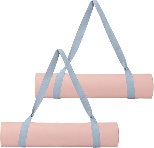 Yoga Mat Straps for Carrying, Adjustable Exercise Mat Sling Holder Multi Purpose Mats Carrier