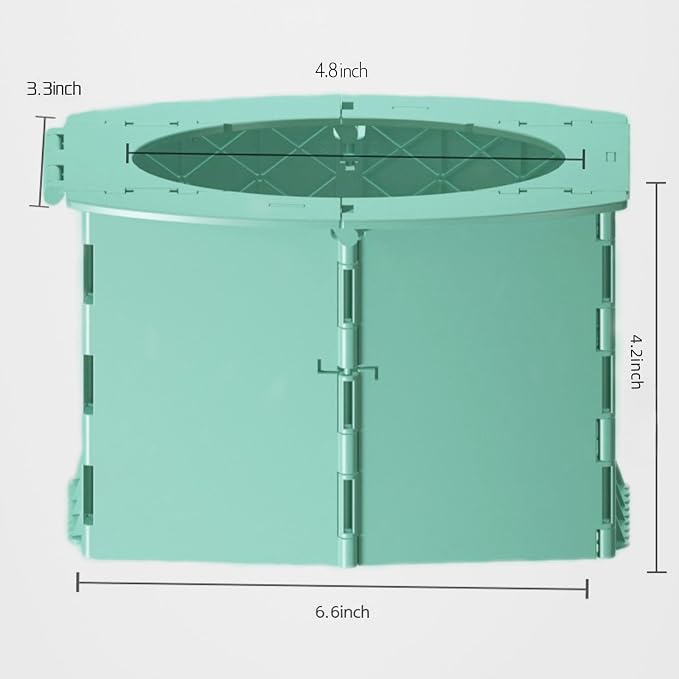 Travel Potty for Toddler, Portable and Foldable Toilet, Apply to Seat Emergency Toilet for Car, Camping, Outdoor, Indoor ，Can be placed in a backpack(pink small)