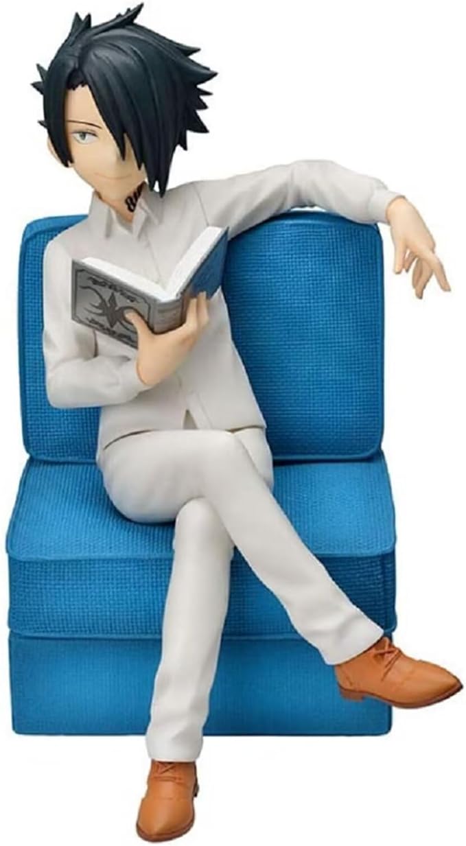 KPOP Anime Figure,Ray-Norman-Emma Figure Anime Figure Cute Cartoon Action Figures Desktop Ornaments