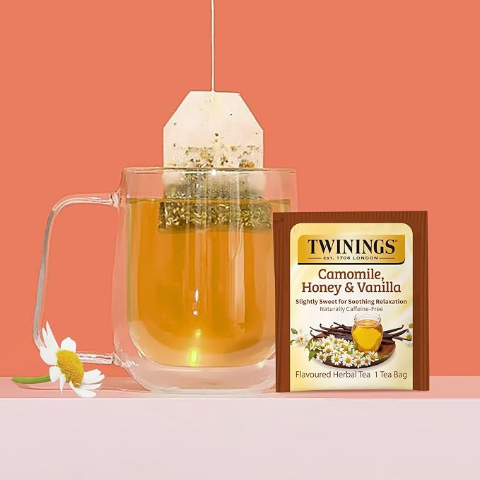 Twinings Herbal Caffeine-Free Tea Bags Sampler, Assortment Variety Pack (20 Count) 10 Different Flavours for Tea Lovers: Her, Him, Women, Men, Couples, Family, Friends, Coworkers
