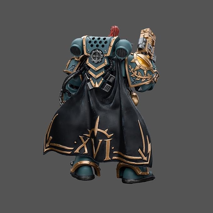 JOYTOY Warhammer The Horus Heresy 1/18 Action Figure Sons of Horus Legion Praetor with Power Fist Collection Model Birthday Gifts