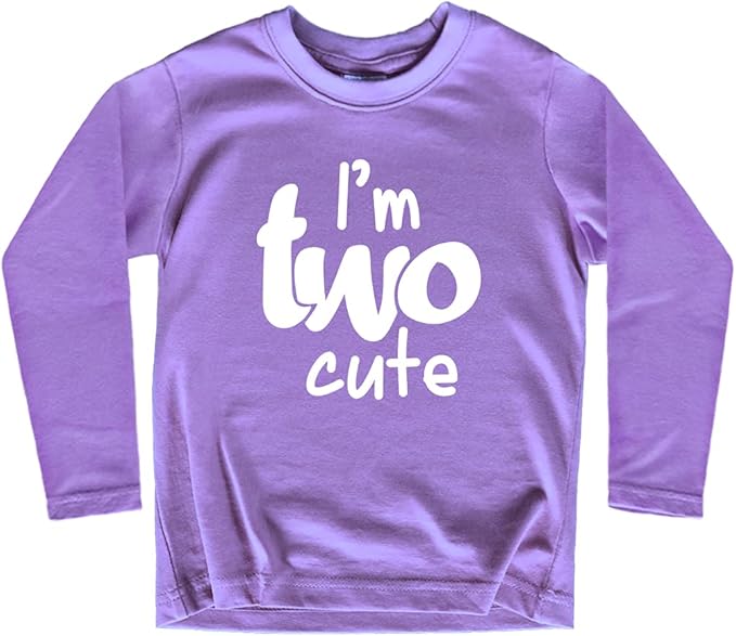 2nd Birthday Outfits for Toddler Girls im Two Cute Shirt Girl 2 Years Old Second Birthday
