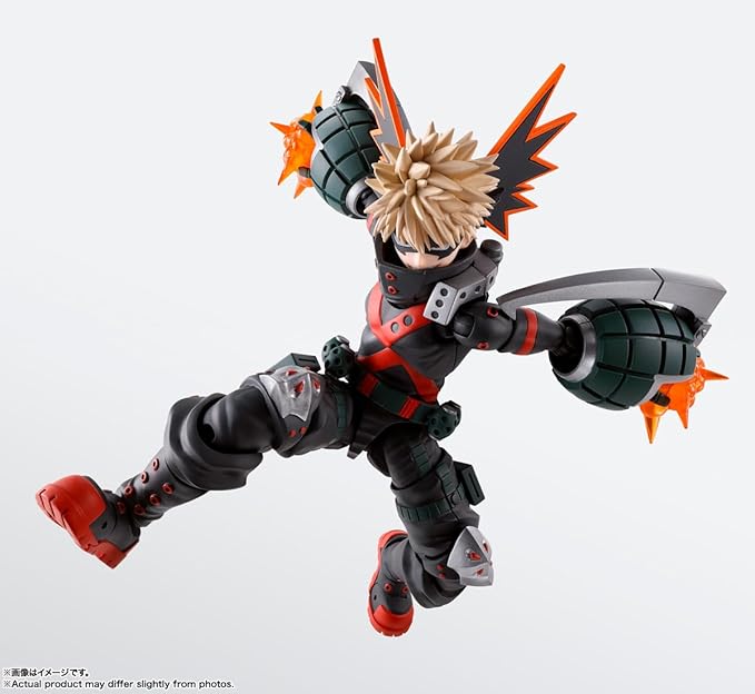 TAMASHII NATIONS - My Hero Academia - Katsuki Bakugou S.H.Figuarts Action Figure