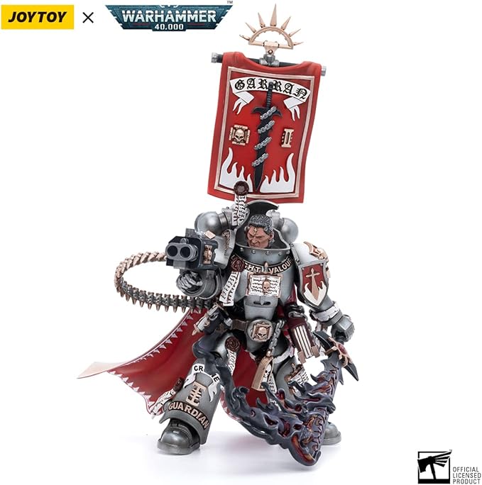 JOYTOY 1/18 Action Figures Warhammer 40k Mecha Grey Knights Castellan Crowe