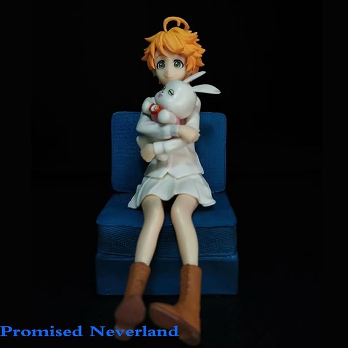 KPOP Anime Figure,Ray-Norman-Emma Figure Anime Figure Cute Cartoon Action Figures Desktop Ornaments