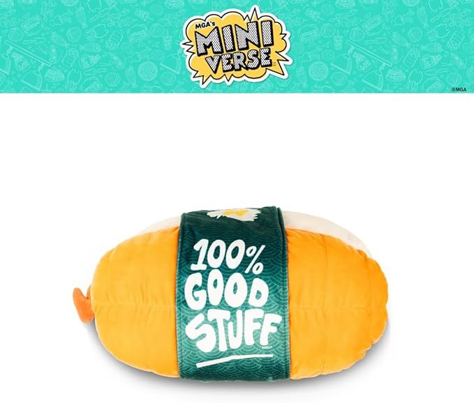 Miniverse Sushi Bedding Super Soft Cozy Decorative Cuddle Pillow, (Officially Licensed Product) By Franco Collectibles