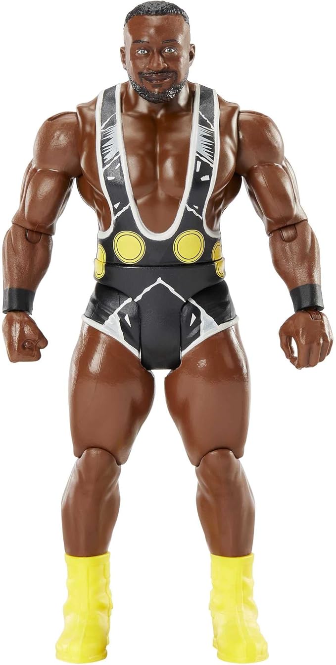 Mattel WWE Basic Action Figure, Big E, Posable 6-inch Collectible for Ages 6 Years Old & Up