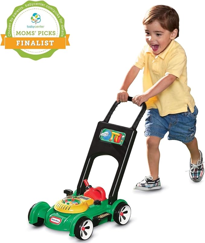 Little Tikes Gas 'n Go Mower Kids Toys for Toddlers Boys Girls Age 18 Months and Older, Indoor Outdoor Push Gardening Summer Toy Gifts for Birthday