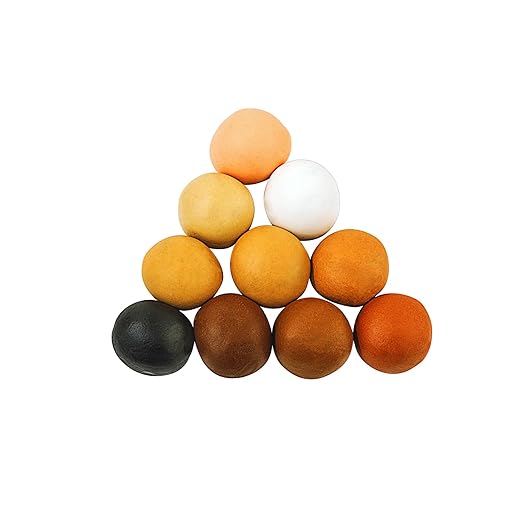 Colorations Wheat & Gluten Free Colors Like Me Dough - 10 Colors (5oz Each) | Non-Toxic, Play Dough, Bulk Set, Sensory Kit, Party Favors, Classroom Pack